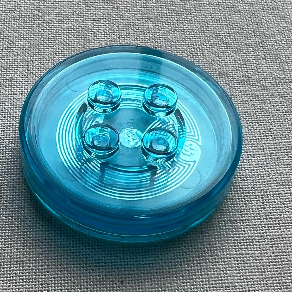 Lego Dimensions Generic Blue Toy Tag Base only